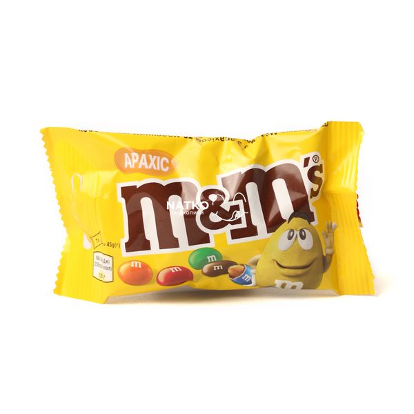 Драже шоколадне M&M's з арахісом 45г 00132 фото | NATKO